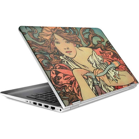 Alphonse Mucha Cycles Perfecta HP Pavilion Skin